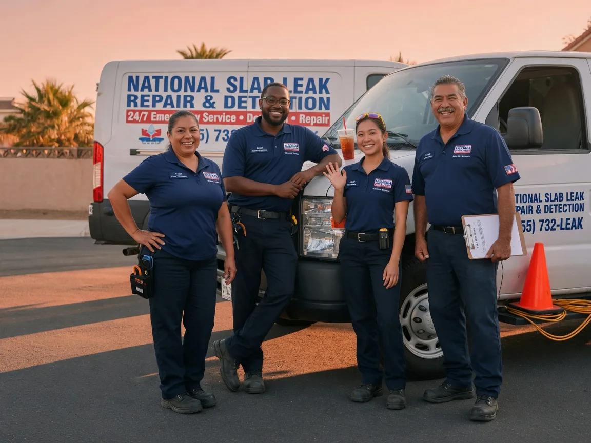 Slab Leak Detection company in Whitesboro, OK